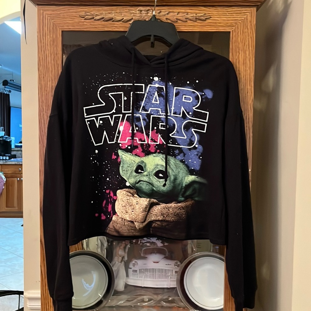 Crop hoodie